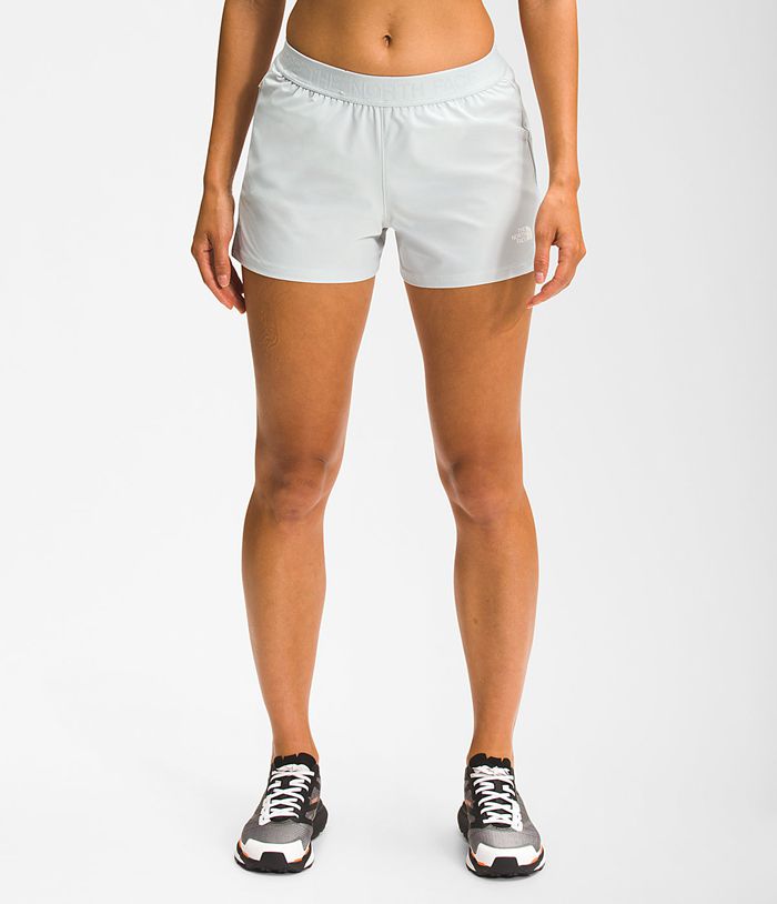 The North Face Womens Shorts Wander 186WRPHZT - White